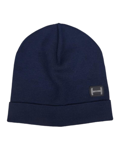 Shop Hogan Men's Blue Other Materials Hat