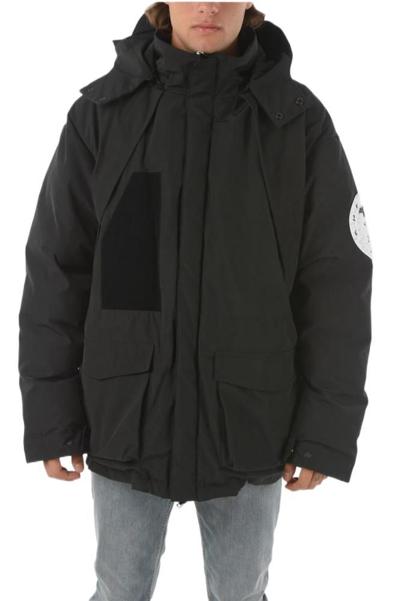 Shop 424 Men's Black Other Materials Outerwear Jacket
