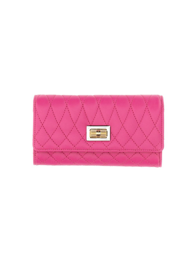 Shop Lanvin Women's Pink Other Materials Wallet