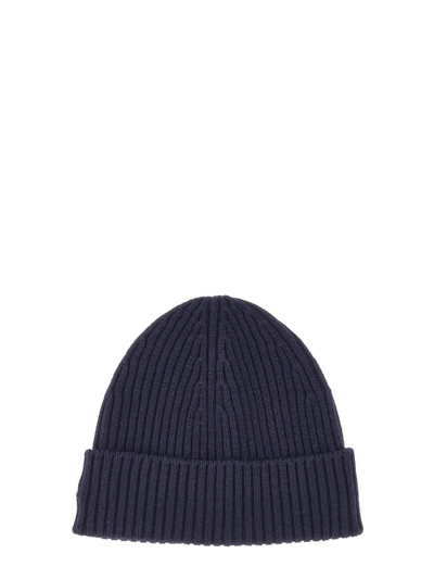 Shop Lacoste Men's Blue Other Materials Hat