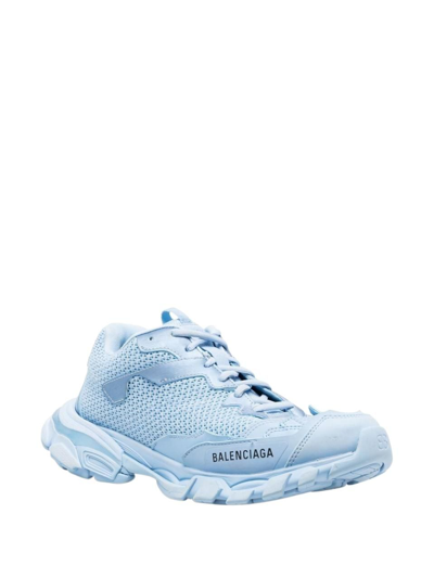 Shop Balenciaga Women's Blue Other Materials Sneakers