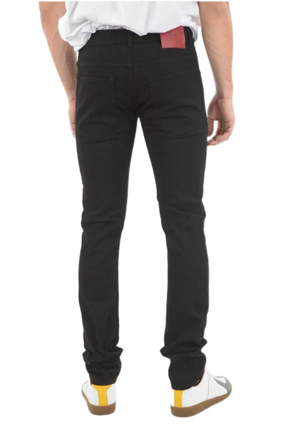 Shop 424 Men's Black Other Materials Jeans