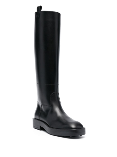 Tod's Knee-length 35mm Boots In Black