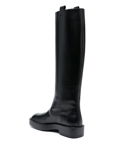 Tod's Knee-length 35mm Boots In Black
