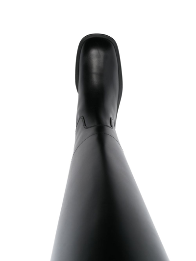 Tod's Knee-length 35mm Boots In Black