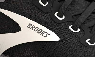 Shop Brooks Ghost 15 Running Shoe In Black/ Blackened Pearl/ White