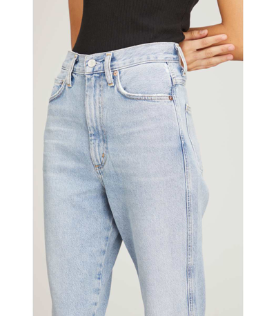 Shop Agolde Pinch Waist Jean In Riptide In Blue