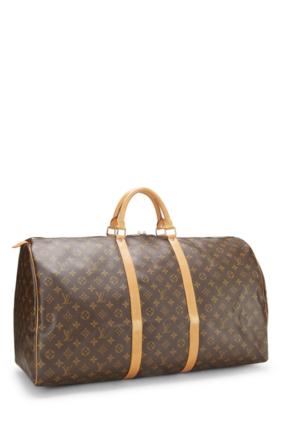 Pre-owned Louis Vuitton Monogram Canvas Keepall 60