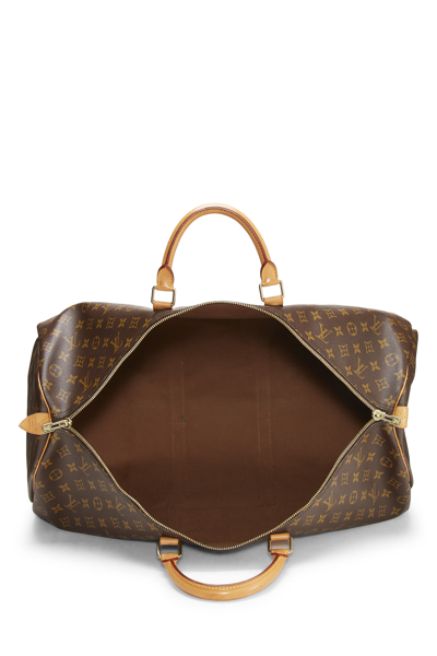 Pre-owned Louis Vuitton Monogram Canvas Keepall 60