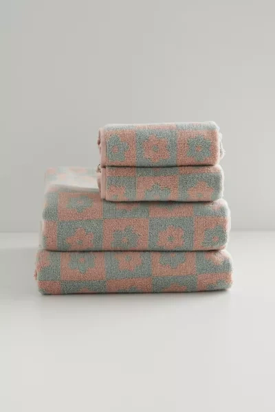 Shop Slowtide Gigi Towel Set In Pink