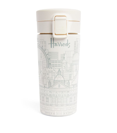 Shop Harrods London Skyline Travel Cup In White