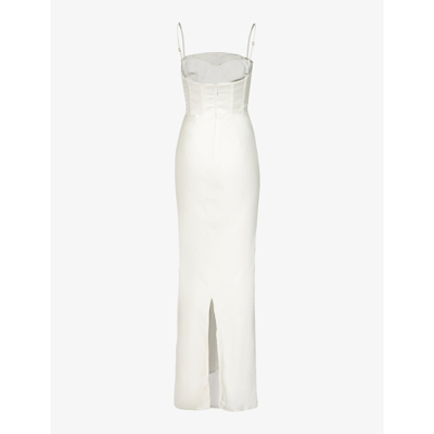 House Of CB Charmaine Corset Maxi Dress - Black main image 1