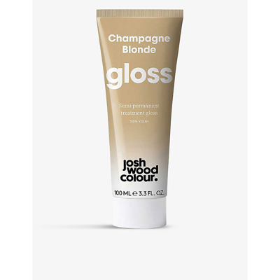 Shop Josh Wood Colour Treatment Gloss Semi-permanent Colour 100ml In Champagne Blonde