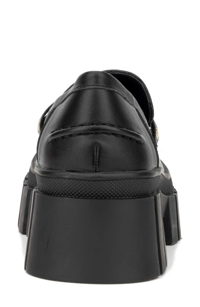 New York And Company Seraphina Platform Loafer In Black