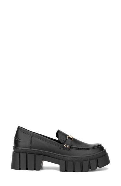 New York And Company Seraphina Platform Loafer In Black
