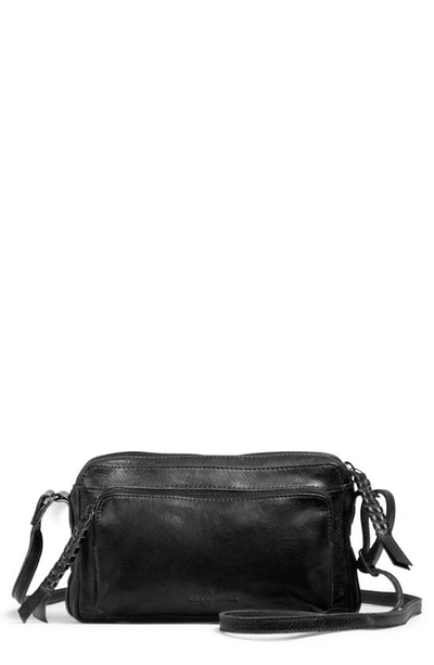 Shop Day & Mood Milicent Leather Crossbody Bag In Black