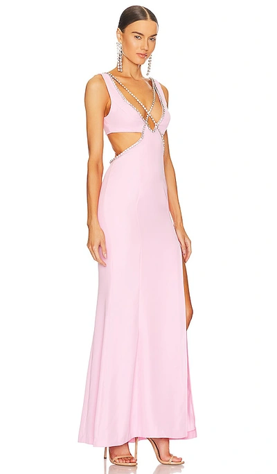 Majorelle Matteson Gown In Pink