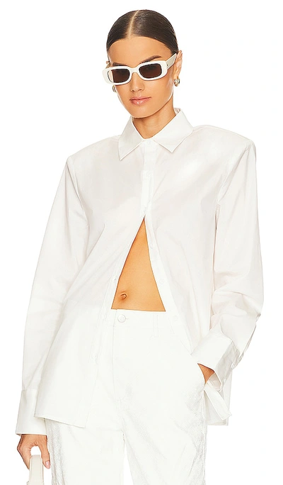 Shop Atoir Maxwell Shirt In White