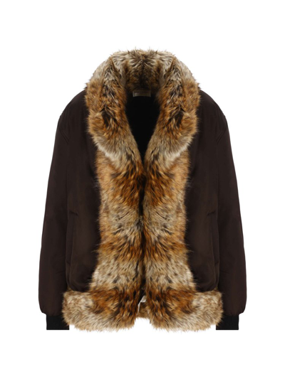SAINT LAURENT Faux Fur Coat for Men