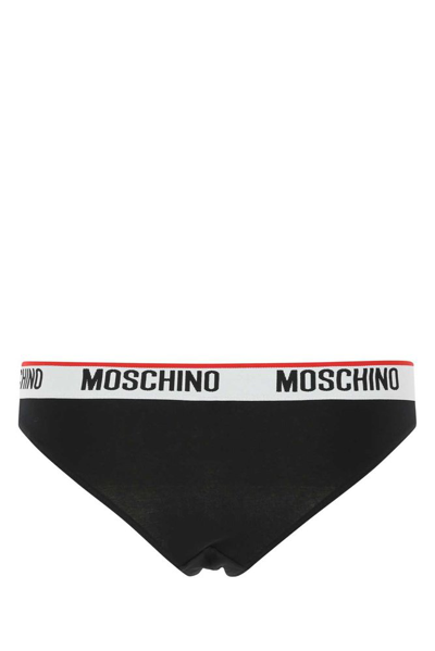 Shop Moschino Two In Black