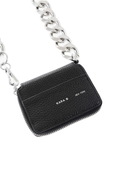 Shop Kara Women's Black Other Materials Wallet