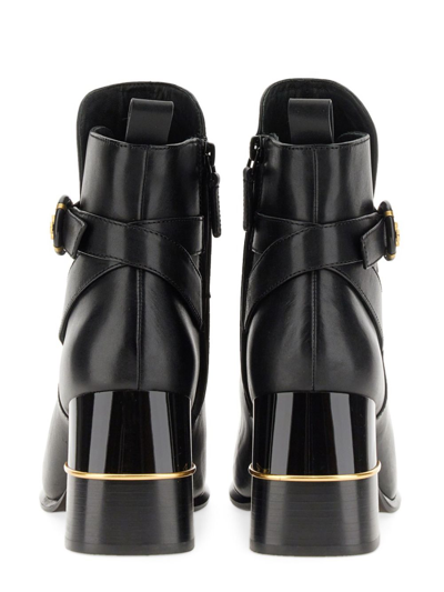 Shop Tory Burch Women's Black Leather Boots