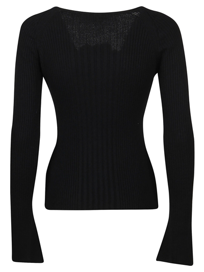 Shop Blumarine Women's Black Other Materials Sweater