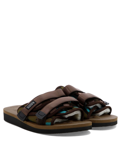 Shop Suicoke Men's Brown Other Materials Sandals