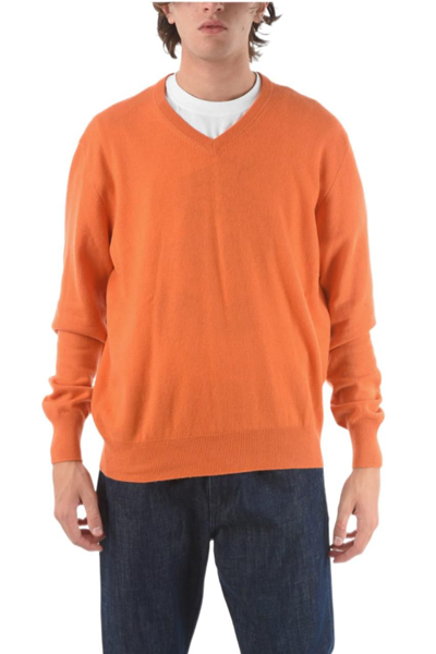 Bruno Manetti Mens Orange Other Materials Sweater | ModeSens