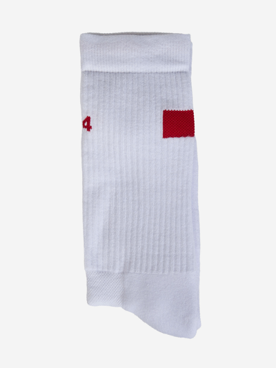 Shop Fourtwofour On Fairfax Socks In White