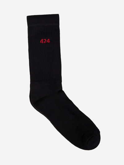 Shop Fourtwofour On Fairfax Socks In Black