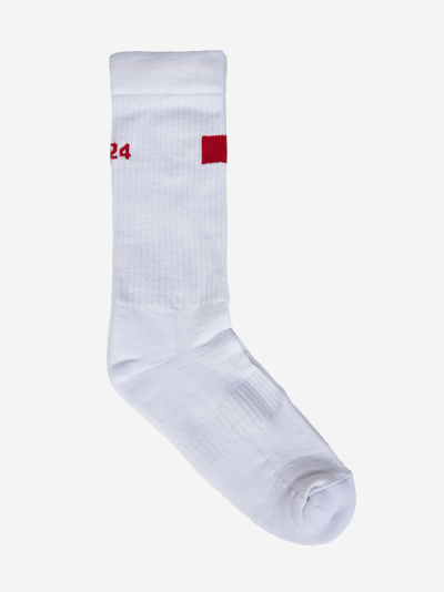 Shop Fourtwofour On Fairfax Socks In White