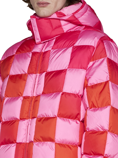 Erl Down Jacket In Pink
