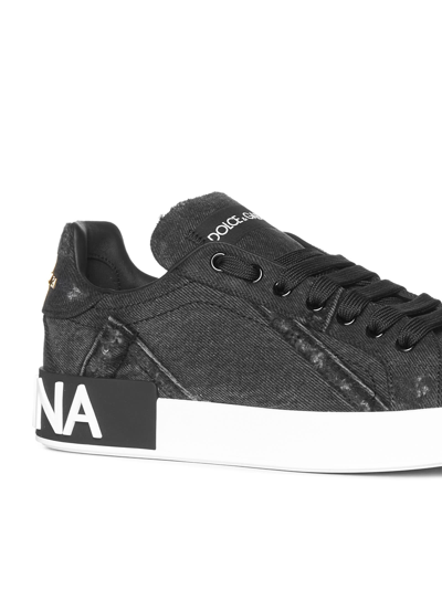 Shop Dolce & Gabbana Sneakers In Nero Bianco