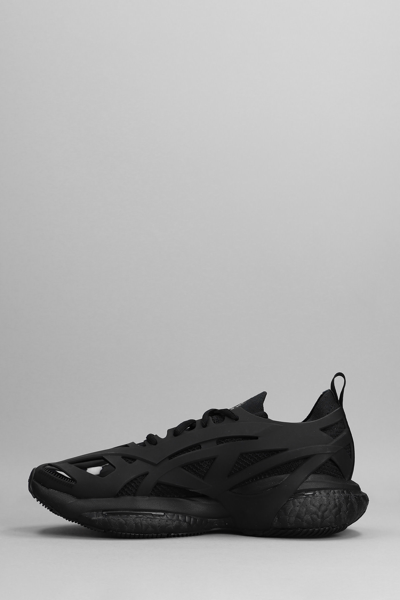 Shop Adidas By Stella Mccartney Solarglide Sneakers In Black Synthetic Fibers