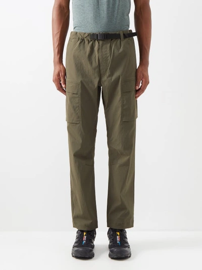 Goldwin Cordura Ripstop Cargo Trousers In Dark Green | ModeSens