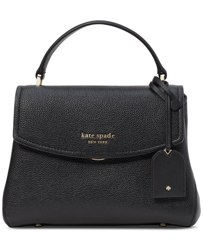 Kate Spade Bag Thompson Pebbled Leather Small Top Handle BLACK