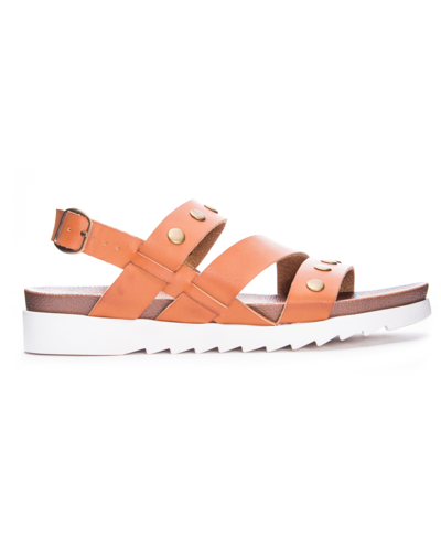Shop Dirty Laundry Cee Cee Women's Sporty Footbed Sandal Women's Shoes In Sugar Brow