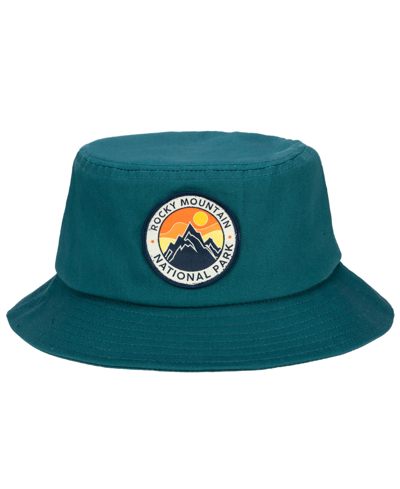 Shop National Parks Foundation Men's Bucket Hat In Rocky Mountain Slate Blue