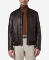 MARC NEW YORK MEN'S MACNEIL SMOOTH LEATHER BOMBER JACKET