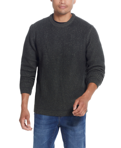 Weatherproof Vintage Men's Soft Touch Crew Neck Sweater In Evergreen |  ModeSens