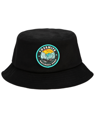 Shop National Parks Foundation Men's Bucket Hat In Yosemite Black