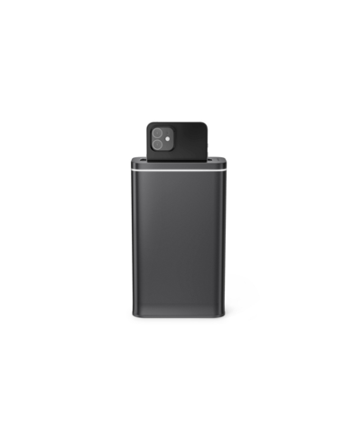 Shop Simplehuman Cleanstation Phone Sanitizer With Ultraviolet-c Light In Slate Stainless Steel