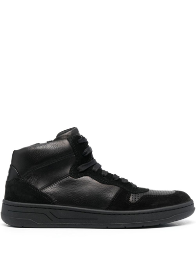 Geox Magnete Lace-up Boots In 黑色