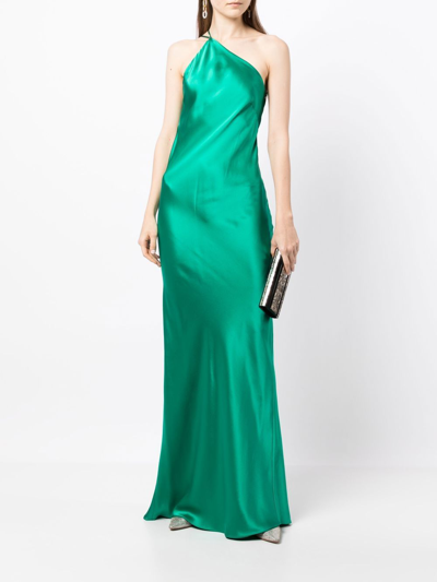 michelle mason green dress Michelle Mason Sage Green Maxi Dress by Michelle Mason