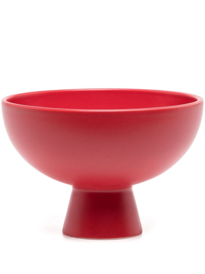 Shop Raawii Small Strøm Bowl (16cm) In Red