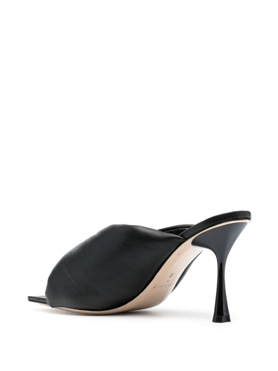 Shop Studio Amelia Croissant 90mm Heeled Mules In Black