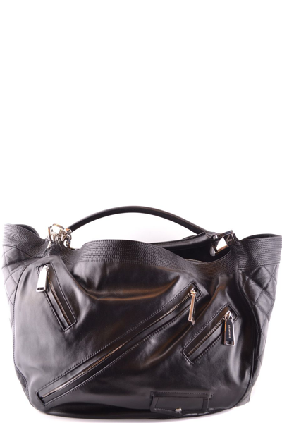 Shop Dsquared2 Women's  Black Leather Shoulder Bag
