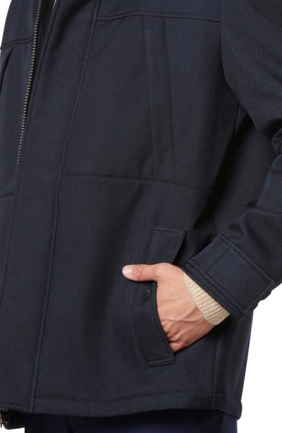 Andrew Marc Tompkins Parka Jacket In Ink