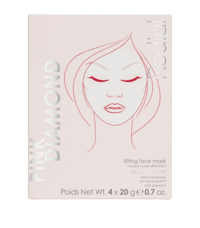 Shop Rodial Pink Diamond Lifting Face Mask (4 X 20g) In Multi